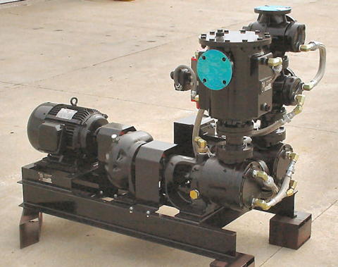 Asphalt Pump Skid